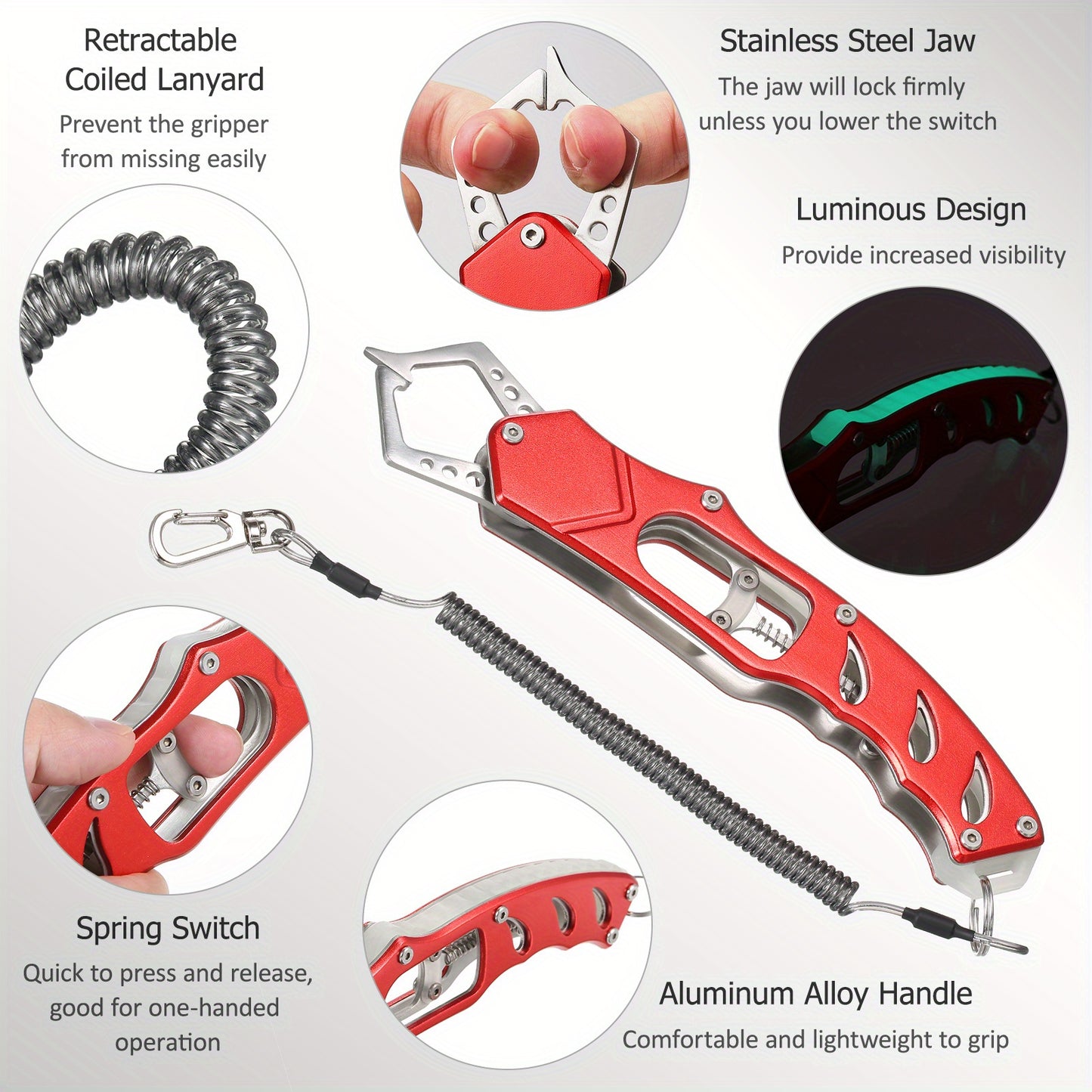 Multifunctional Fishing Pliers Combo Kit