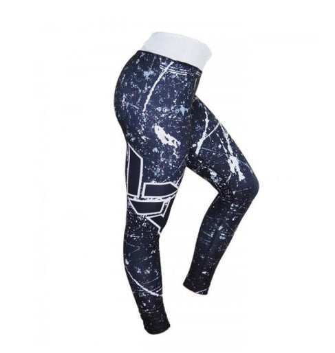 Women Printed Leggings Breathable