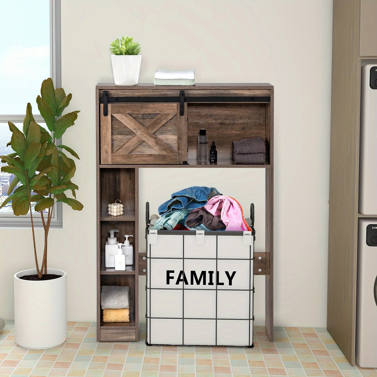 SAFSTAR Multifunctional Freestanding Bathroom Organizer