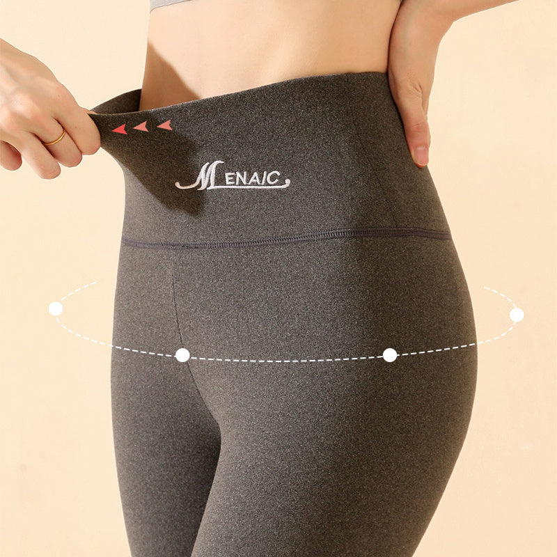 Winter High Waist Knee-pad Leggings