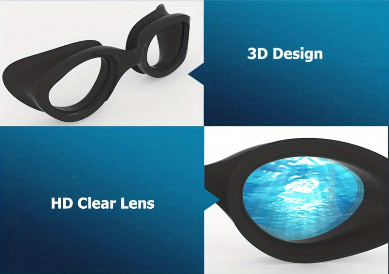 Adult Anti-fog Lens Swimming Goggles