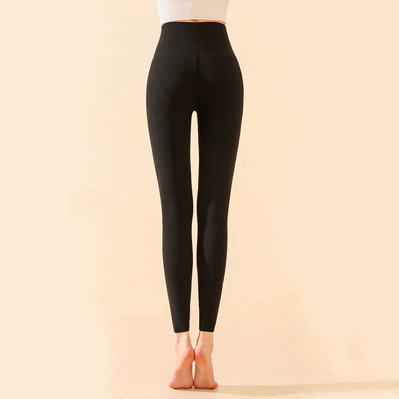 Winter High Waist Knee-pad Leggings