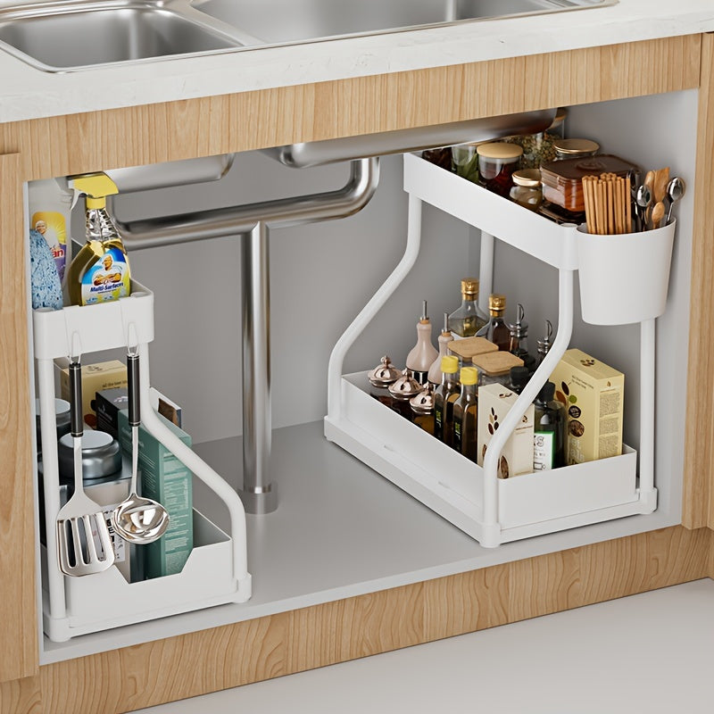 Pull-Out Plastic Storage Organizer