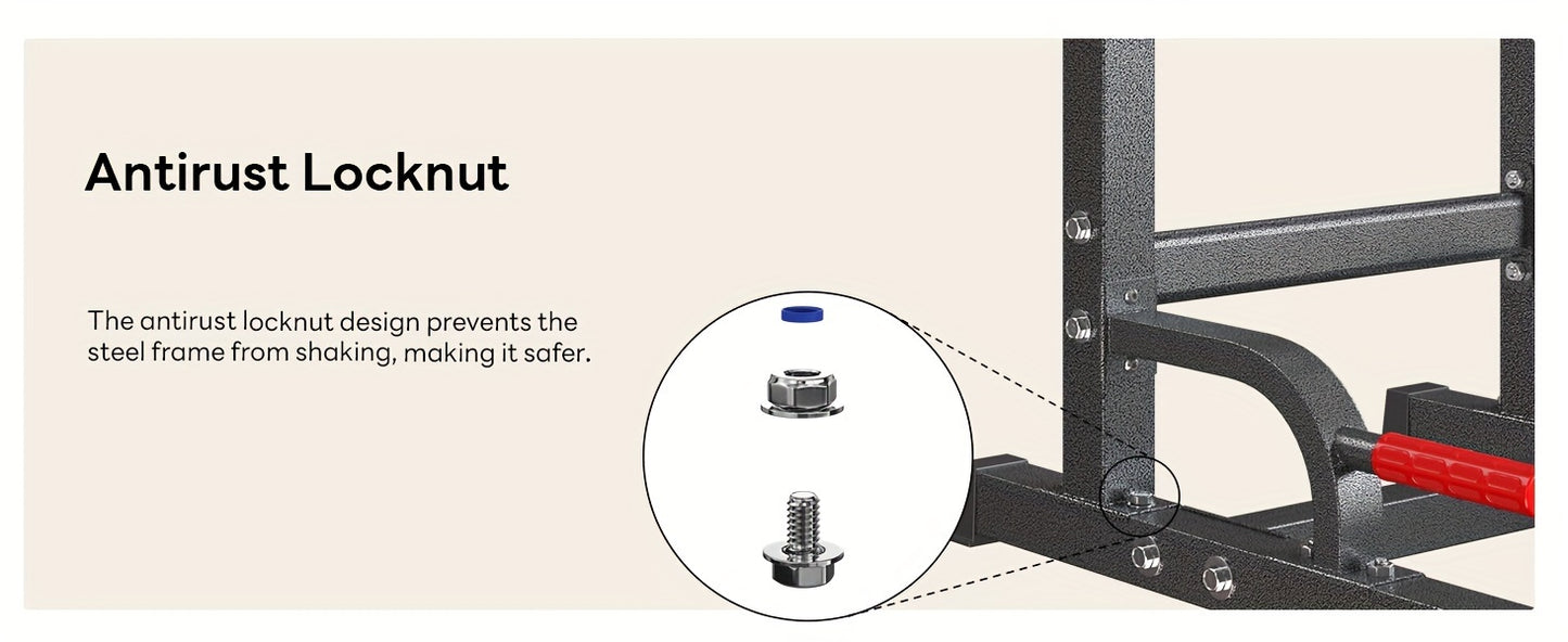 Everyday Strength, Soges Power Tower Adjustable Pull-Up Bar & Dip Stand