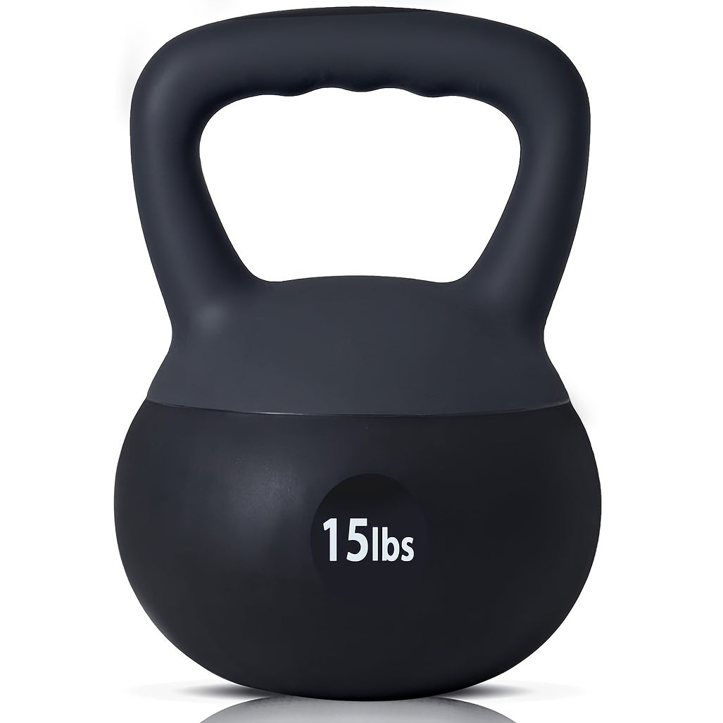 Soges PVC One-Piece Kettlebell With Wide Handles