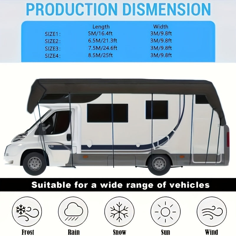 RV, Camper, Travel Trailer Outdoor Protective Cover