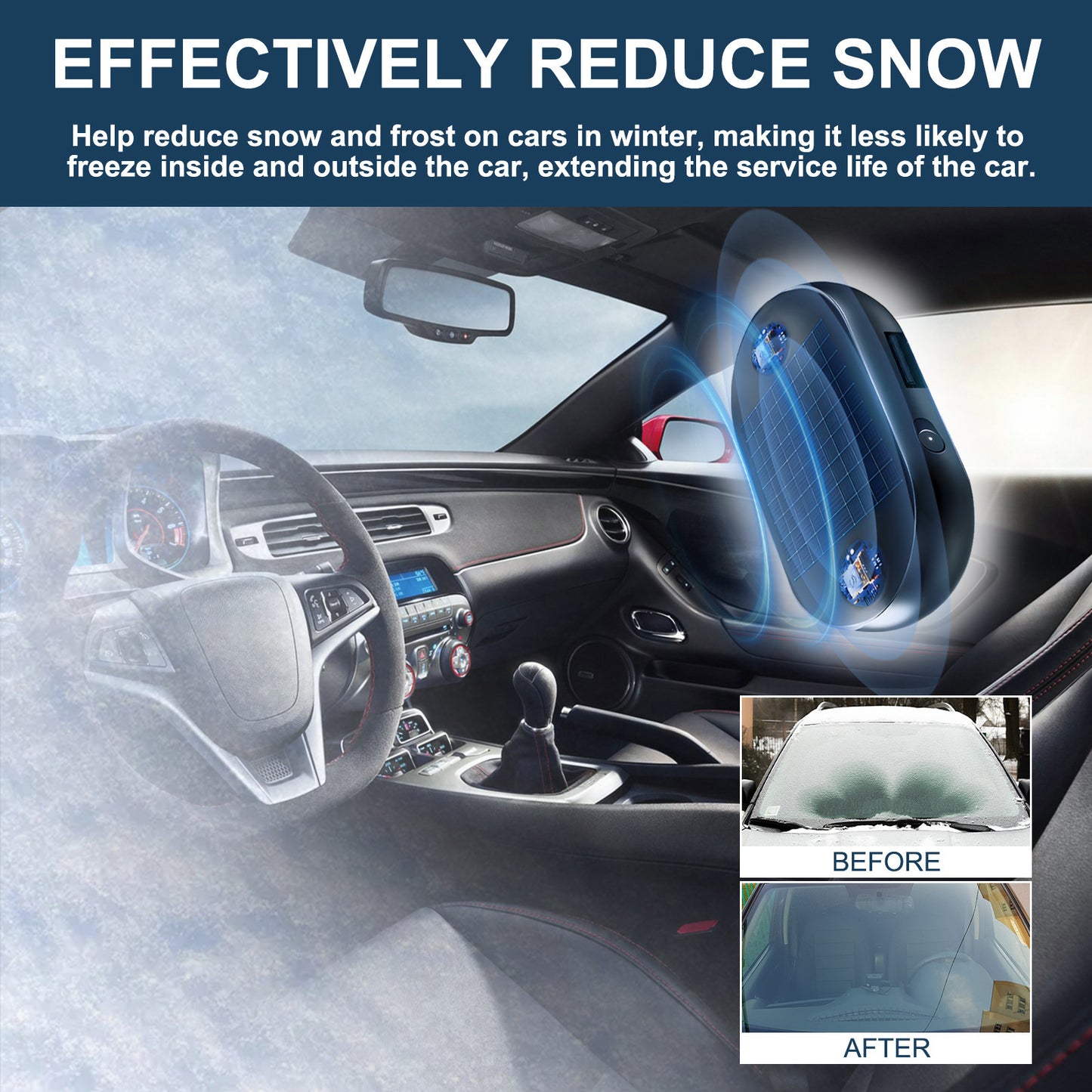 Portable Anti-freezing For Car Windshield