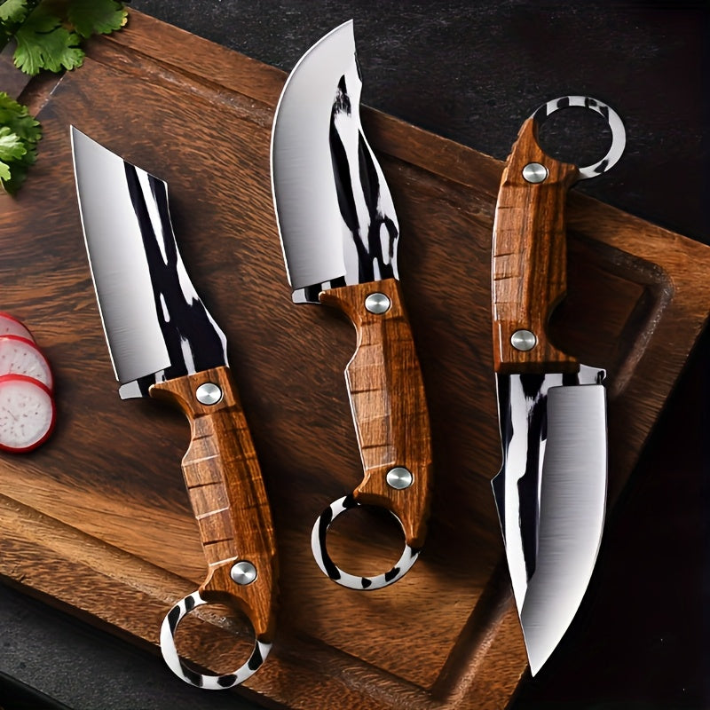 Premium Butcher 3pcs Premium Butcher Knife Set