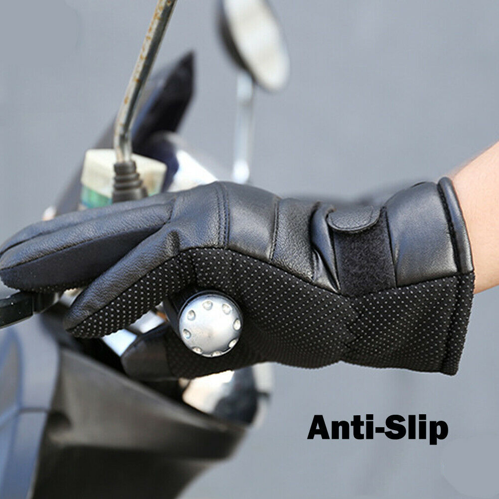 Electric heated windproof touch screen gloves