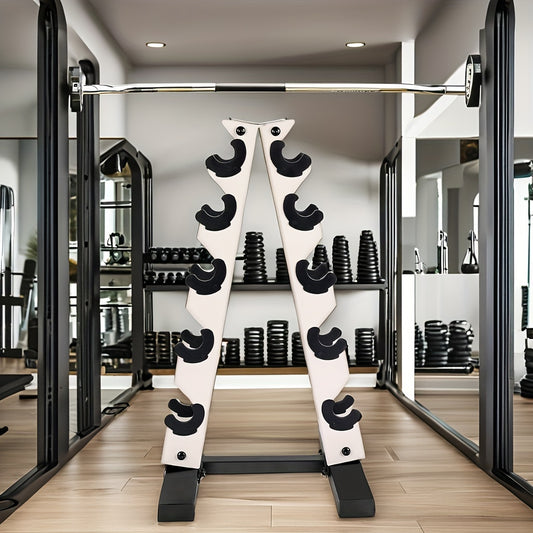 MENCIRO 5-Tier Stainless Steel Dumbbell Rack