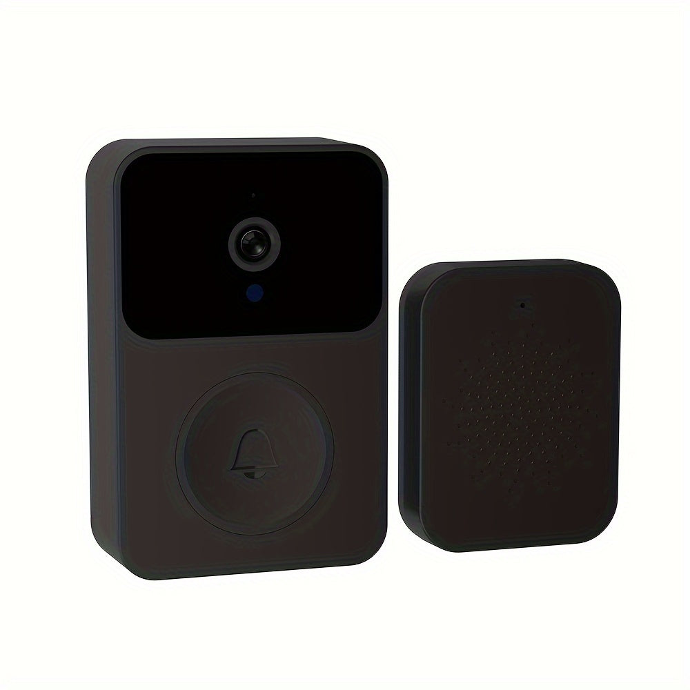 480p HD SELFIECOM Smart Video Doorbell - WiFi Door Camera with Night Vision, Remote Control - Rechargeable