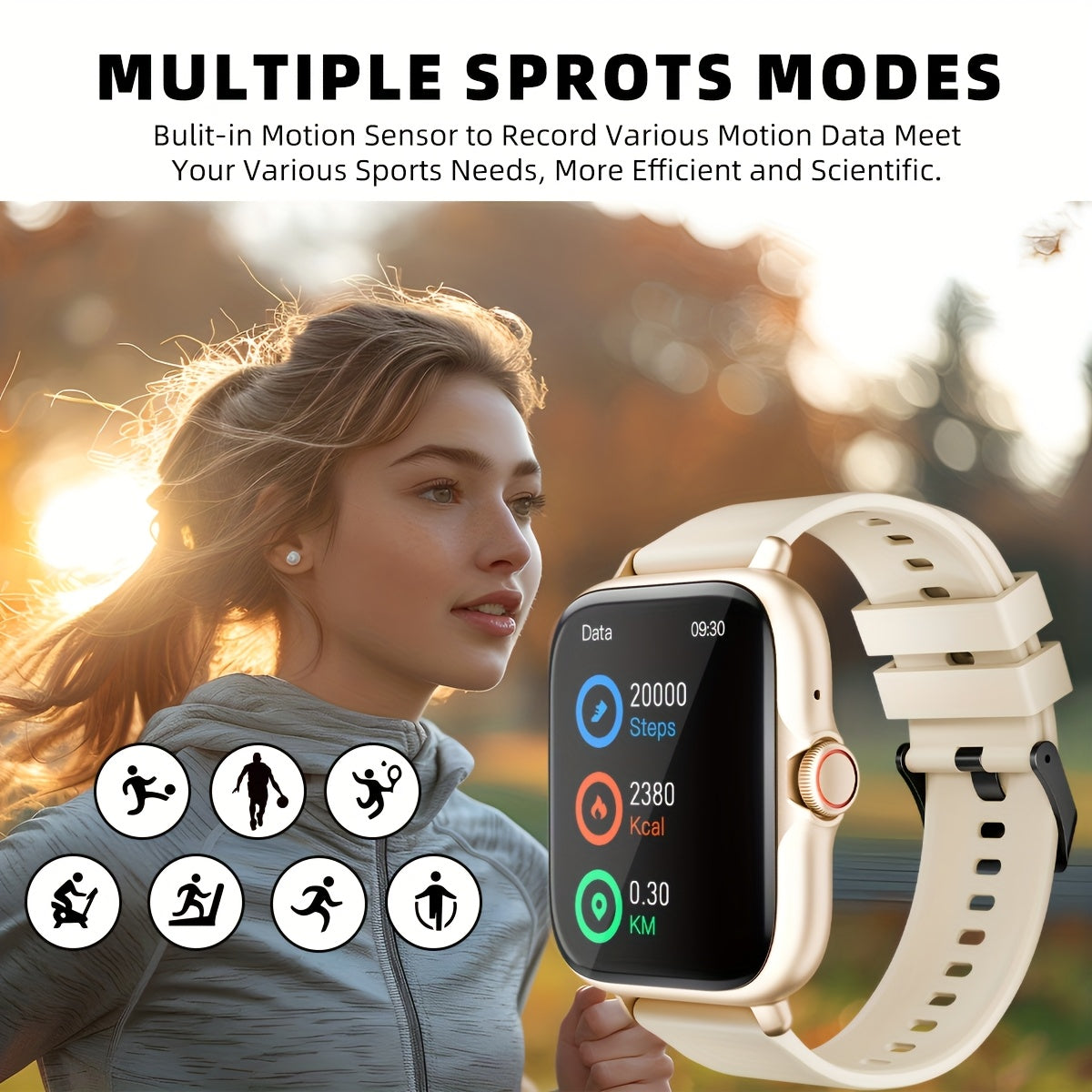 Multifunctional Sports Smart Watch For Men & Women