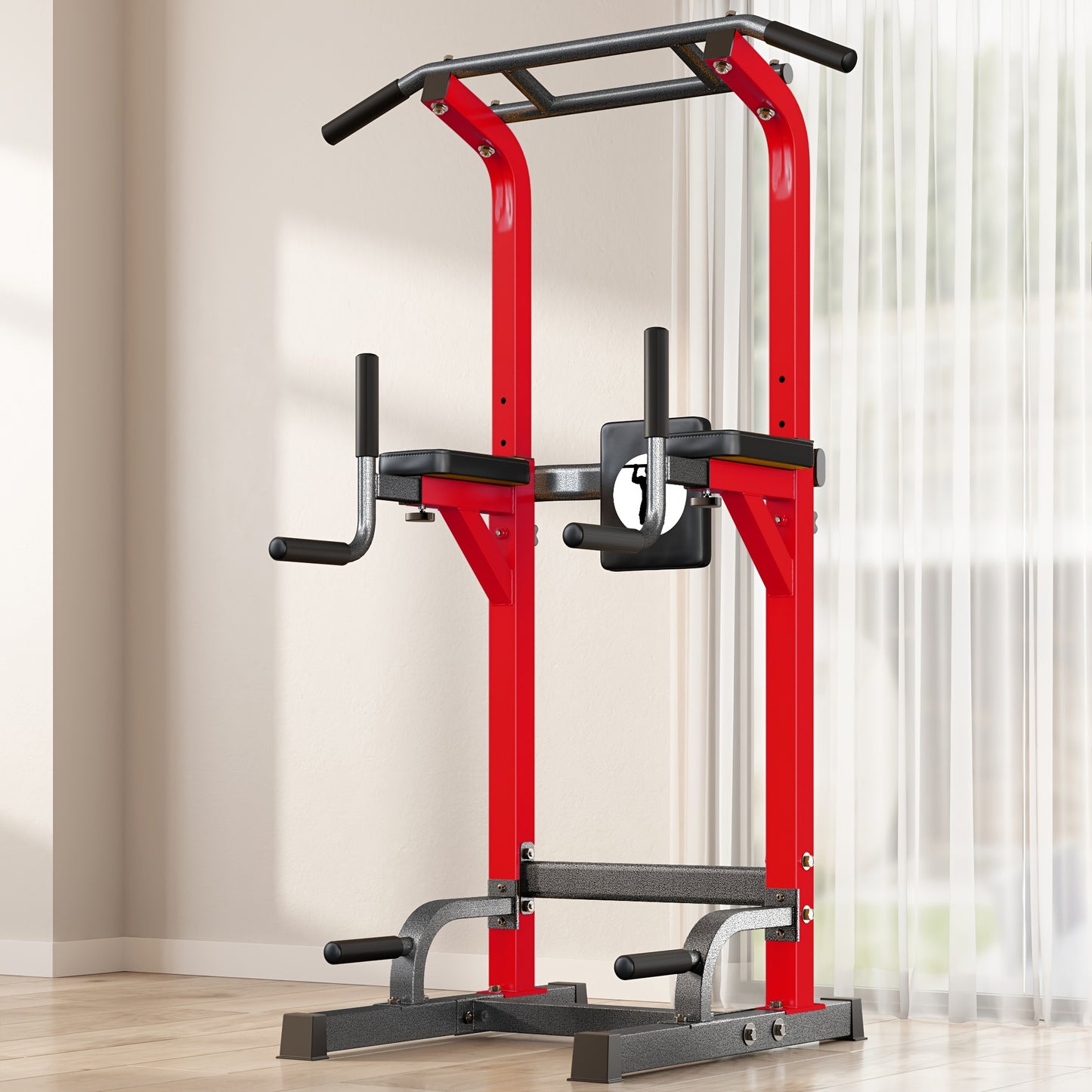 Everyday Strength, Soges Power Tower Adjustable Pull-Up Bar & Dip Stand