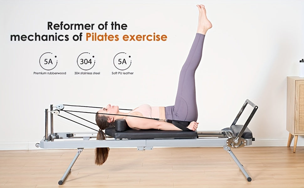 Soges Foldable Pilates Reformer Machine