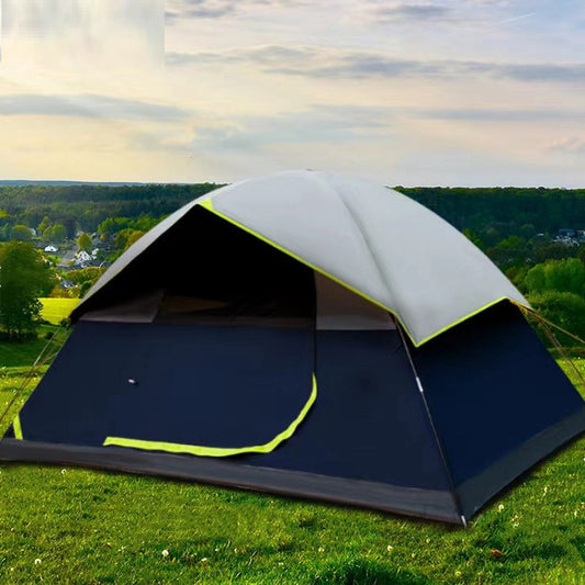 4 Person Black Coated Darkroom Tent