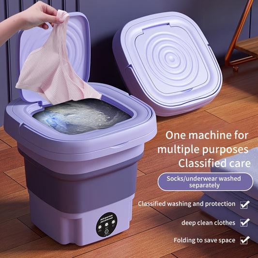 8L Small Portable Washing Machine