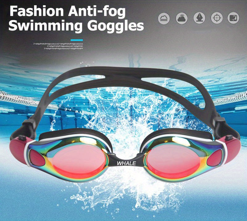 Adult Anti-fog Lens Swimming Goggles