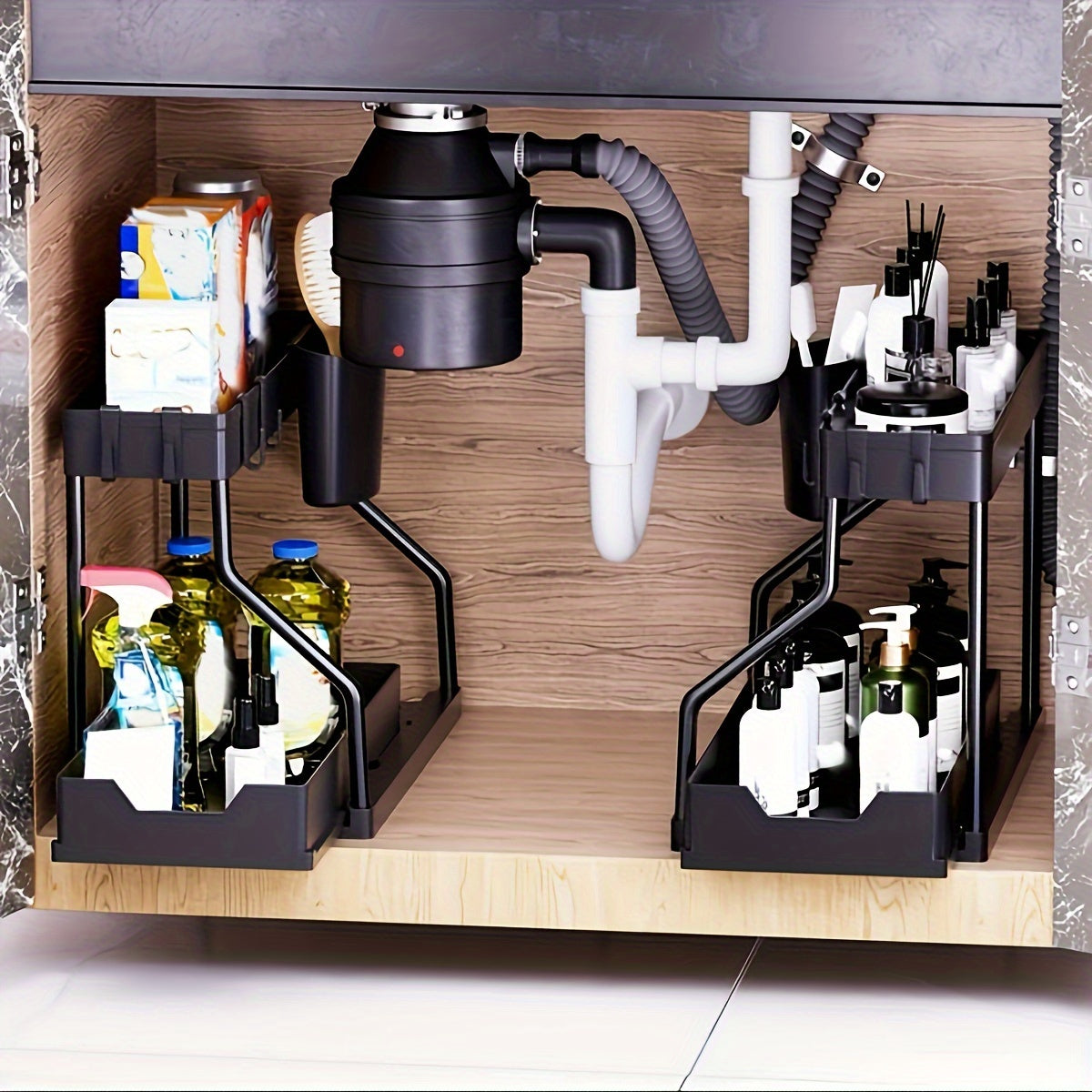 Pull-Out Plastic Storage Organizer