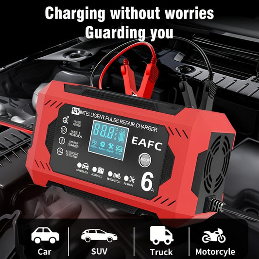 12V 6A Smart Battery Trickle Charger Auto