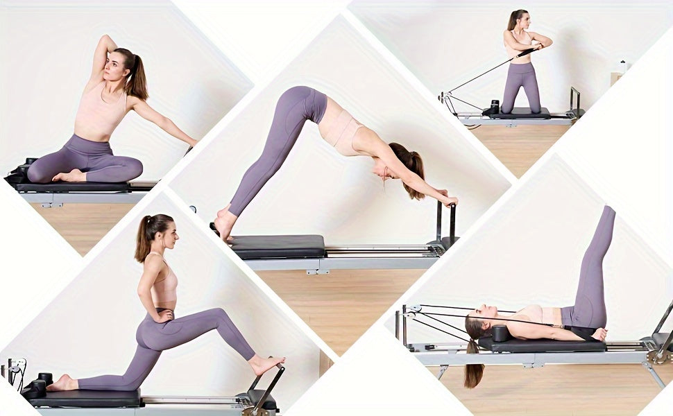 Soges Foldable Pilates Reformer Machine