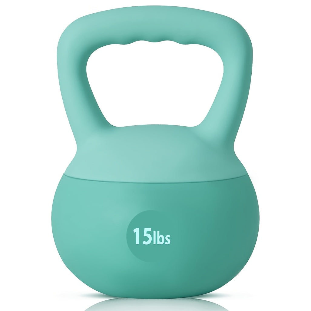 Soges PVC One-Piece Kettlebell With Wide Handles