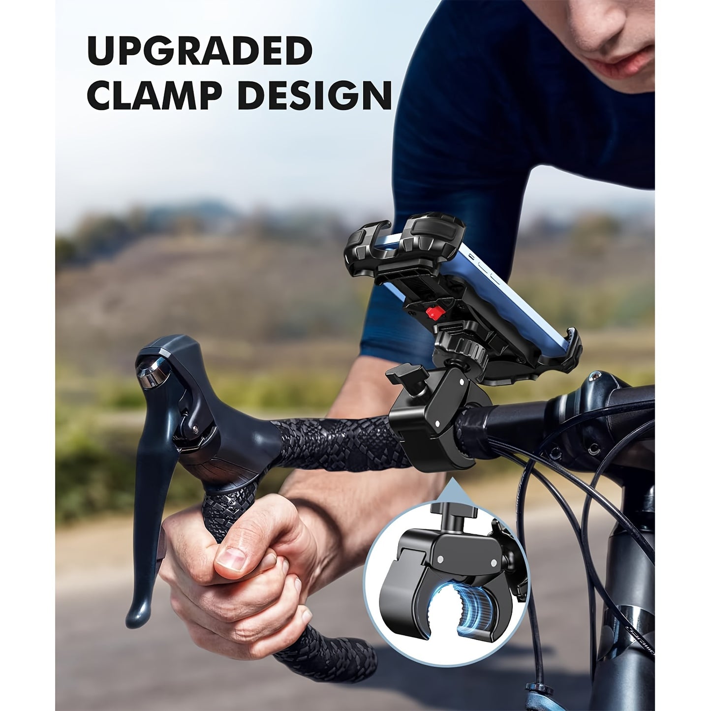 Phone Mount – Secure, 360° Rotatable