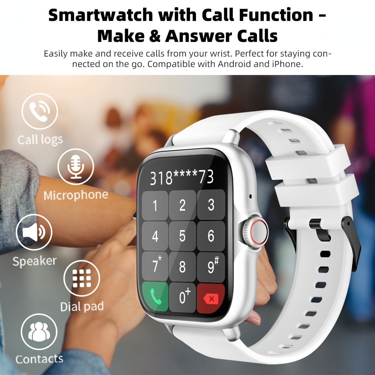 Multifunctional Sports Smart Watch For Men & Women