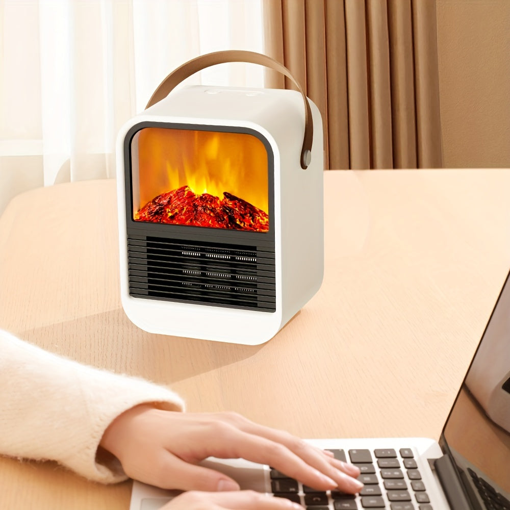 Electric Fireplace Heater with Overheat Protection