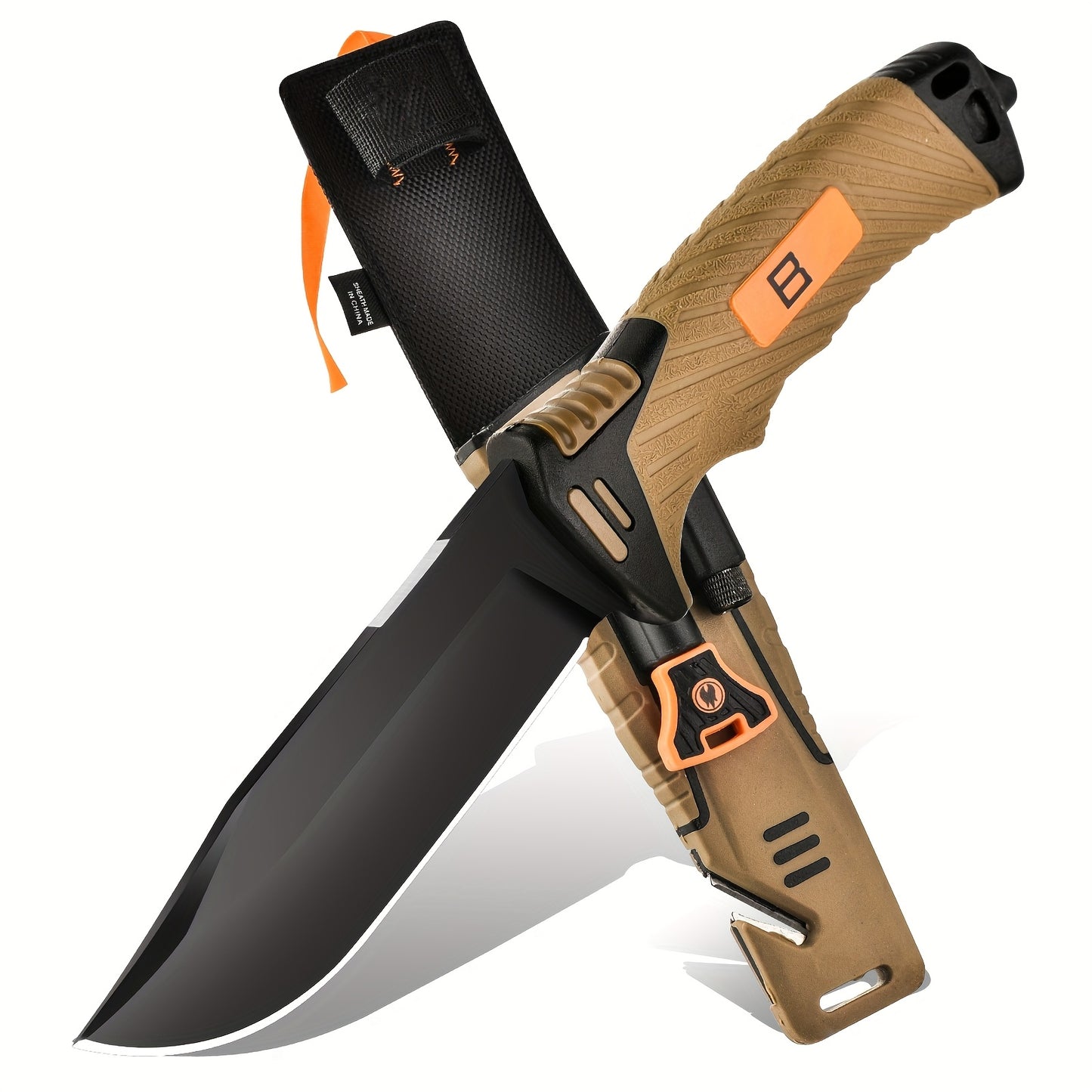 Tactical Survival Knife Set with Fire Starter