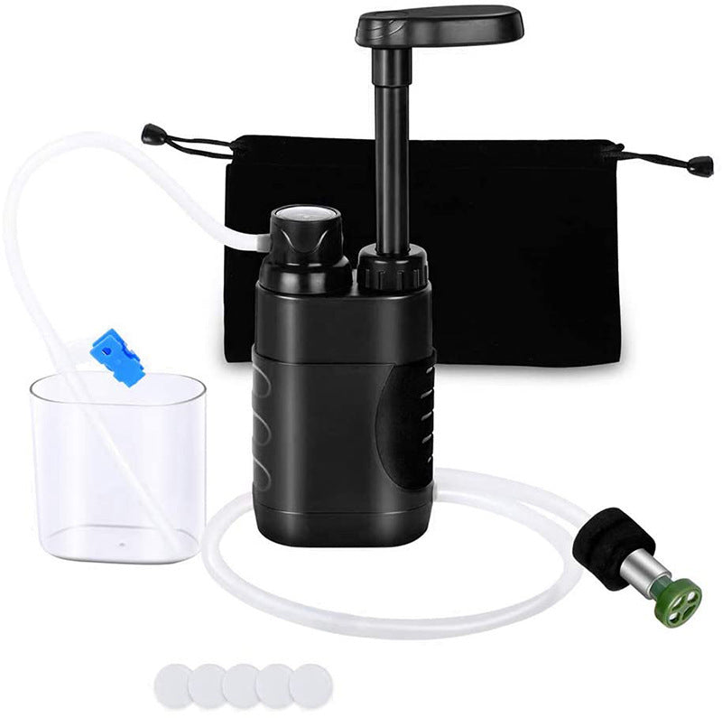 Outdoor Personal Water Purifier, Camping Portable Filter Survival Drinking Fountain, Outdoor Water Purifier