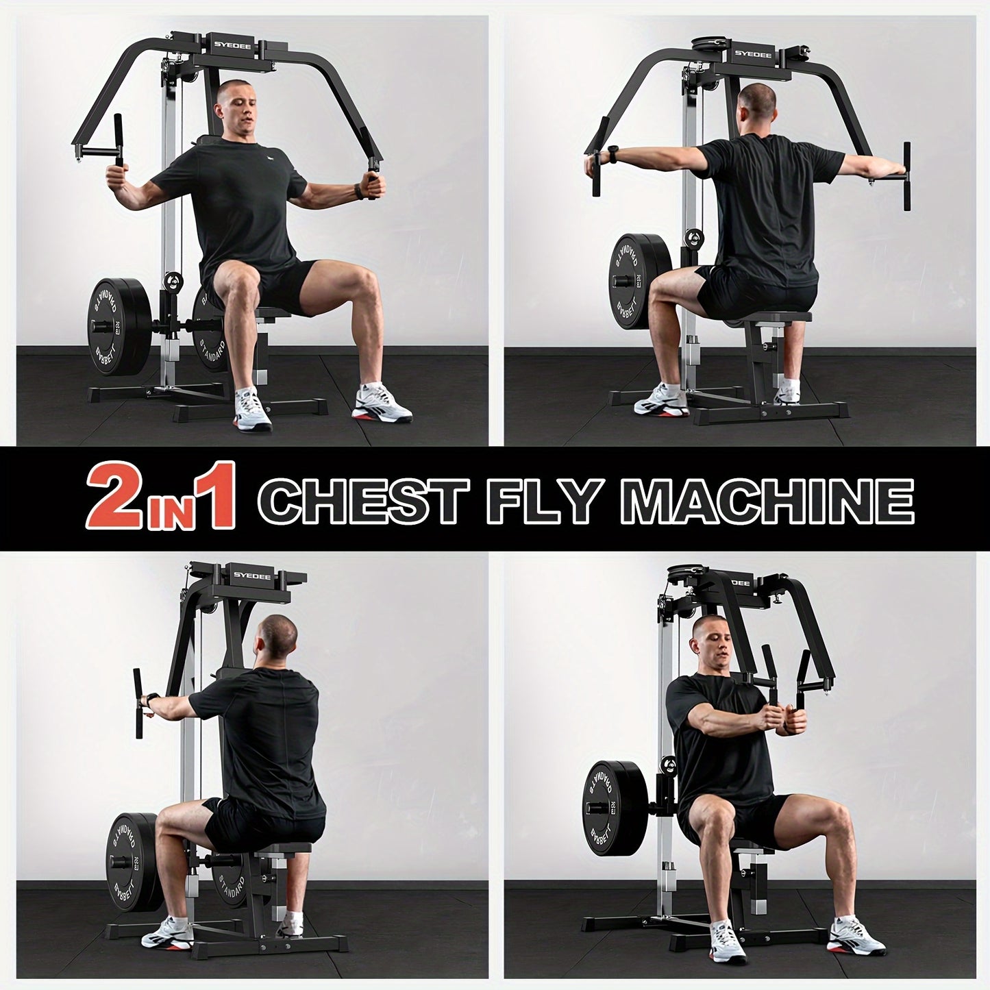 2-IN-1 Chest Fly And Reverse Delt Machine