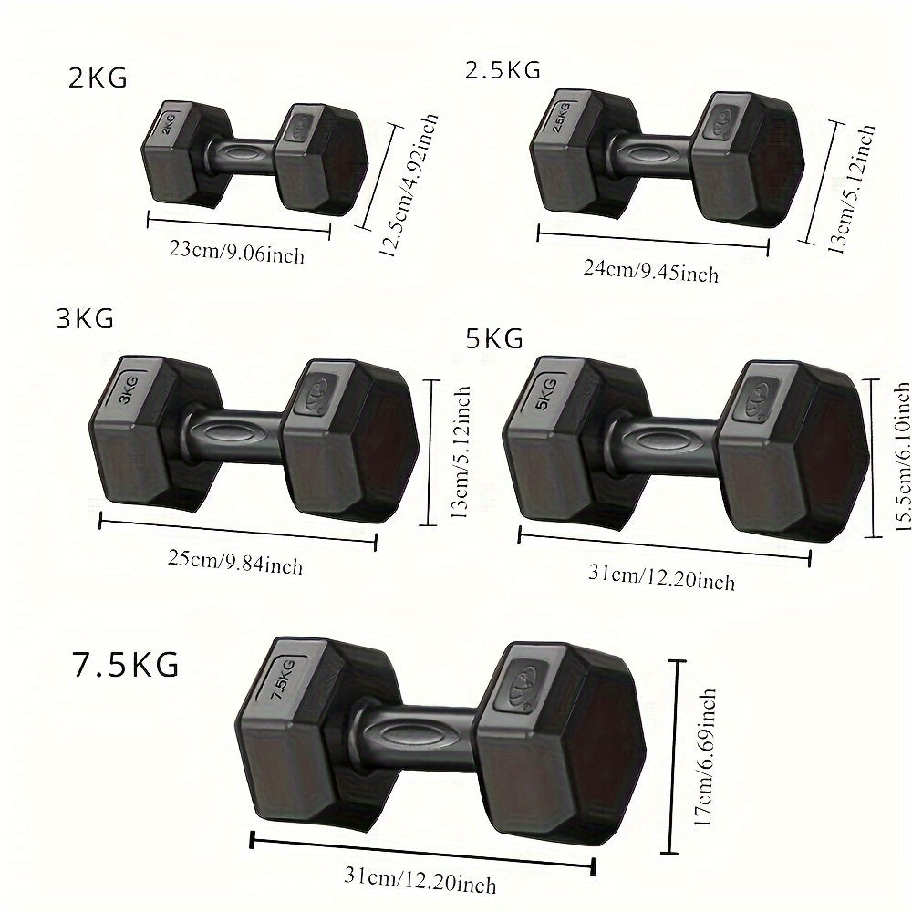 Free Weights Dumbbells Set