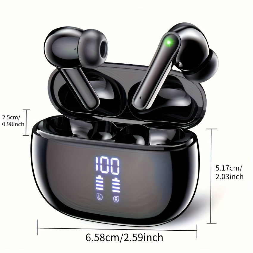 Wireless Earbuds with Noise Cancellation 36 Hours Playback